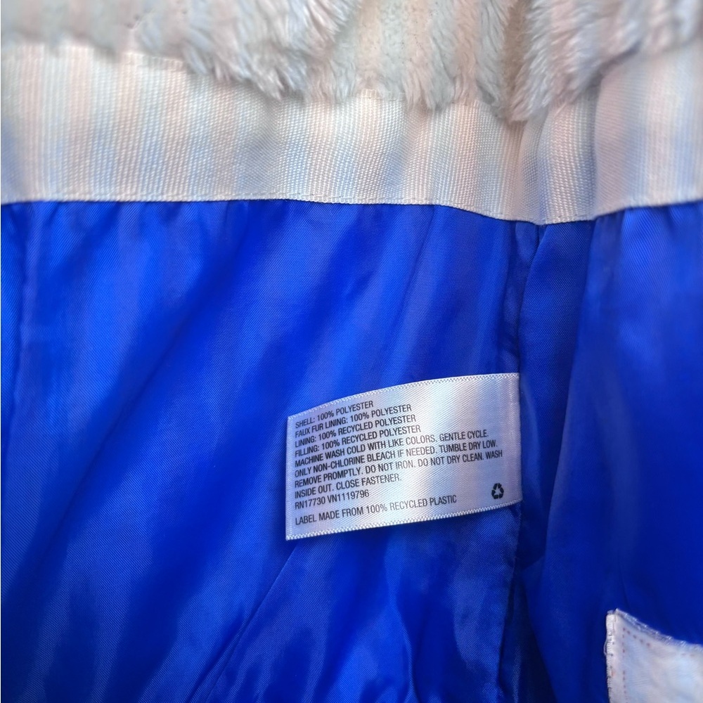 Cat & Jack Quilted & Lined Blue Boys Coat – Size 2T - Picture 6 of 6